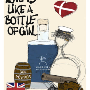 WoodhillGin Plakat Navy 1 | Woodhill Gin